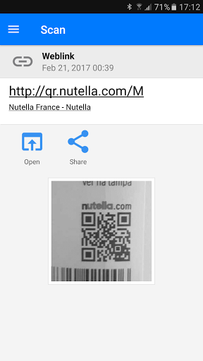 اسکرین شات 3 برنامه QR & Barcode Scanner PRO