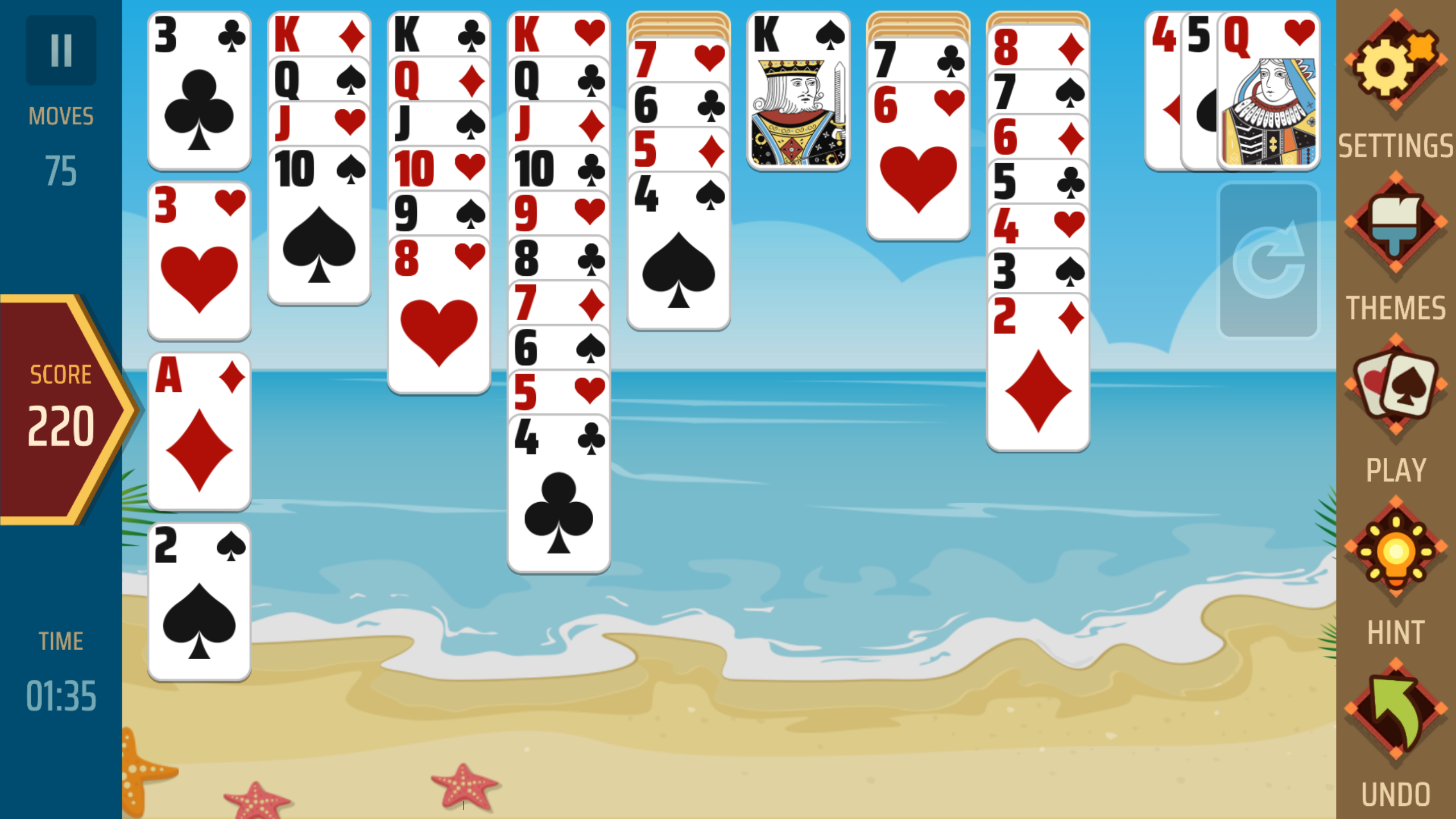 اسکرین شات 7 بازی Solitaire