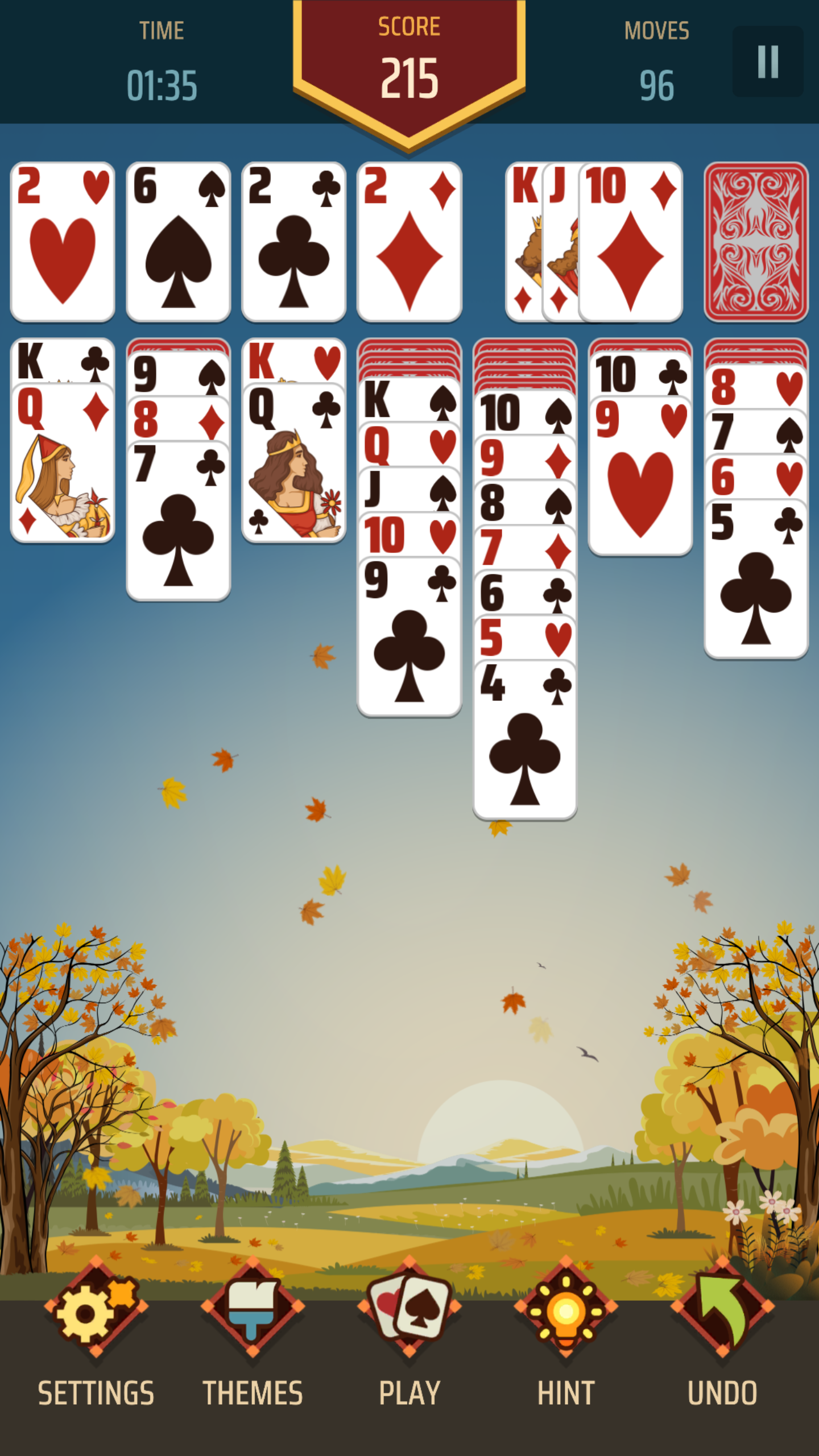 اسکرین شات 4 بازی Solitaire