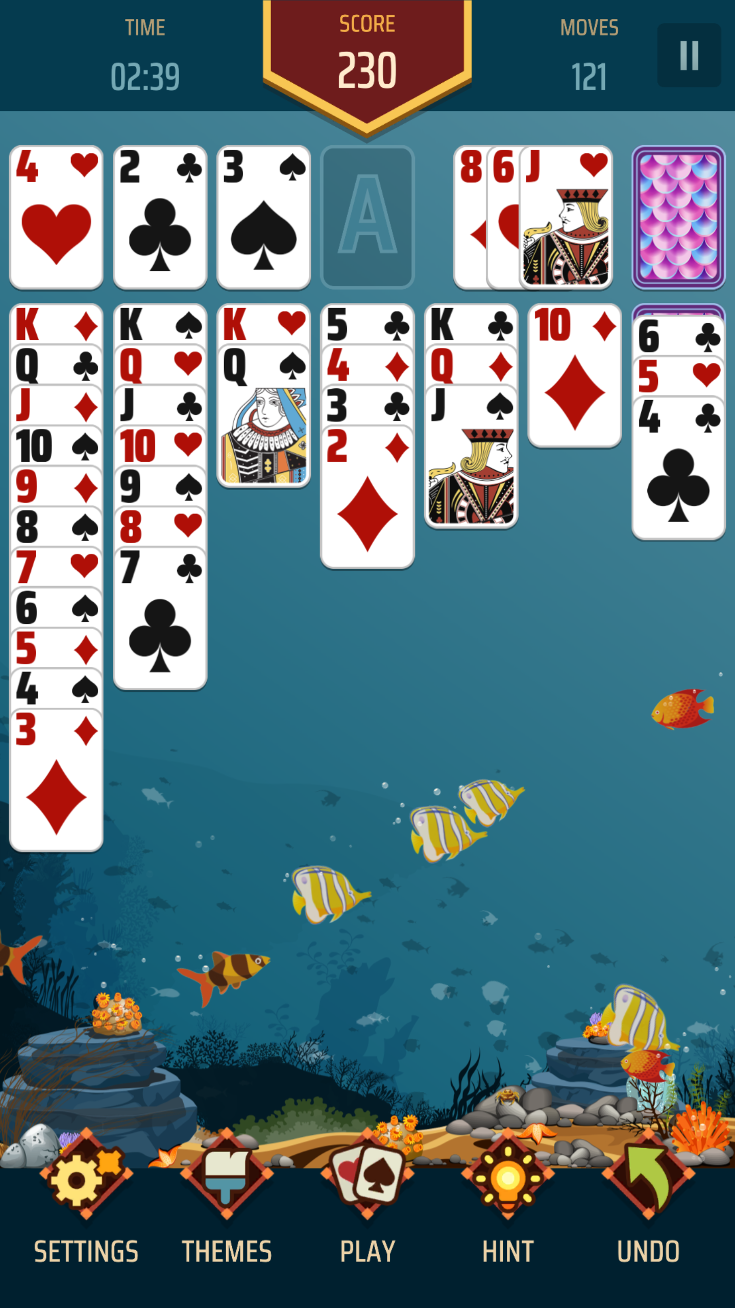 اسکرین شات 2 بازی Solitaire