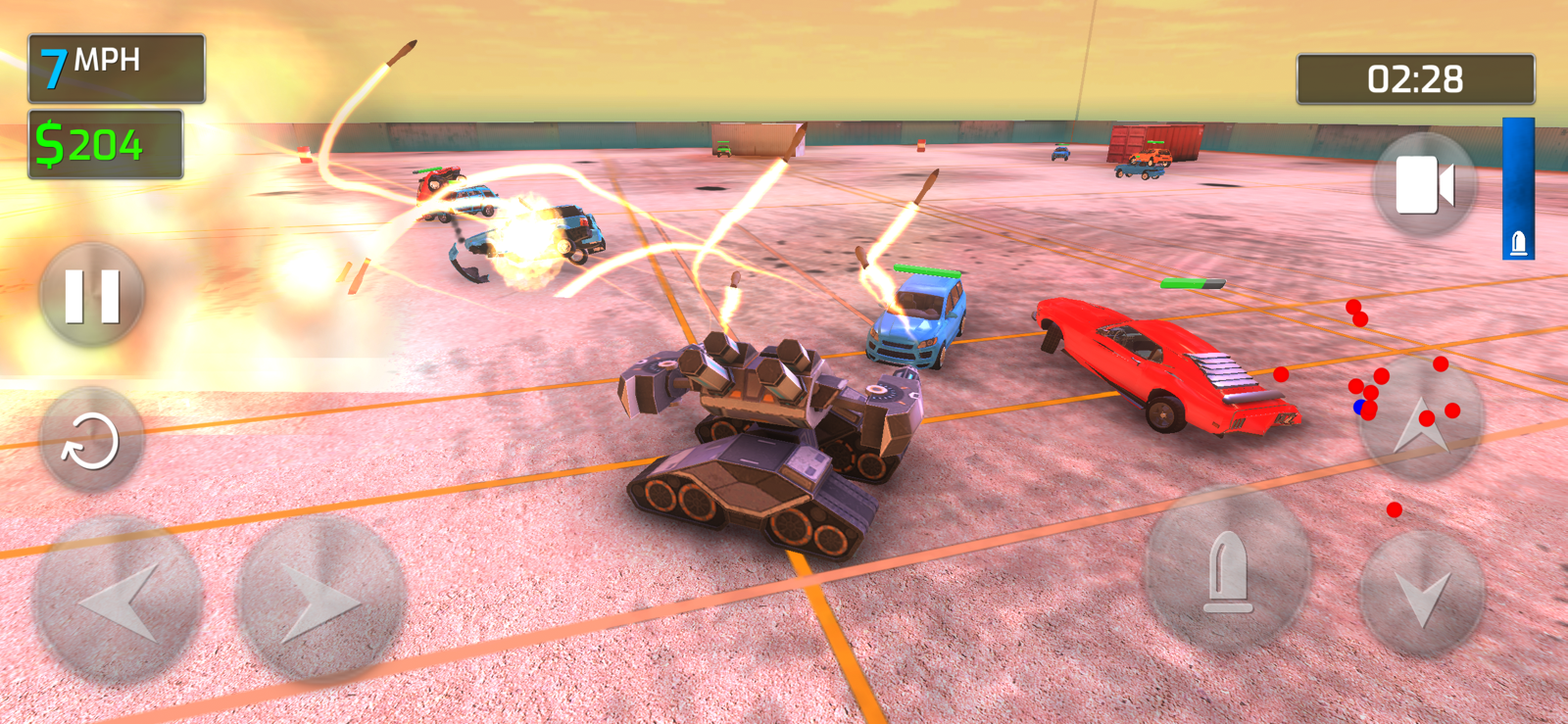 اسکرین شات 4 بازی Car Crash Simulator Royale
