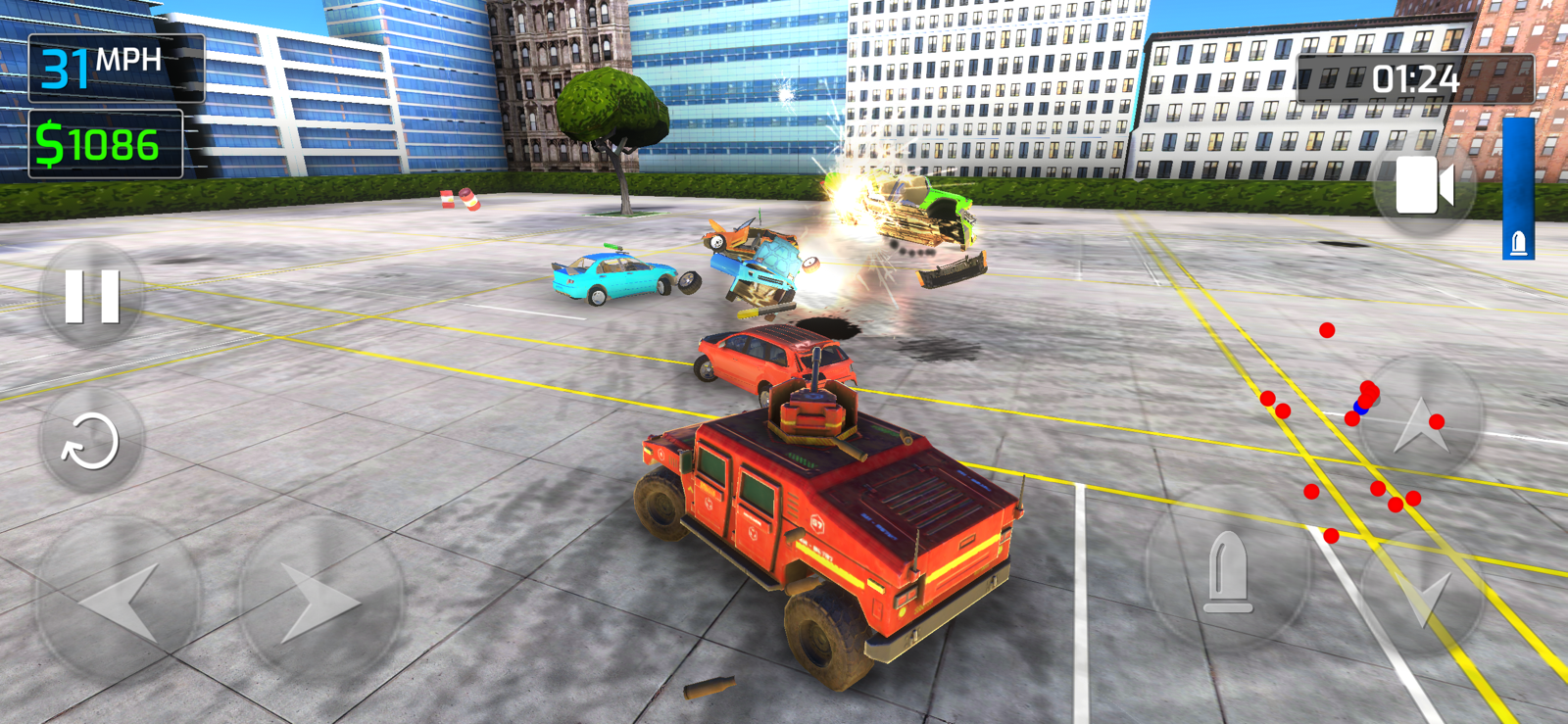 اسکرین شات 3 بازی Car Crash Simulator Royale
