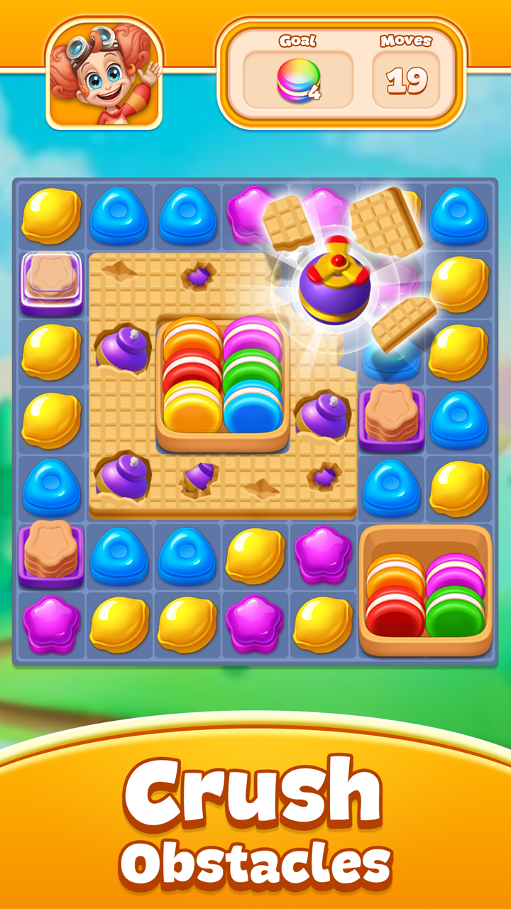 اسکرین شات 5 بازی Candy Pop Story : Match 3