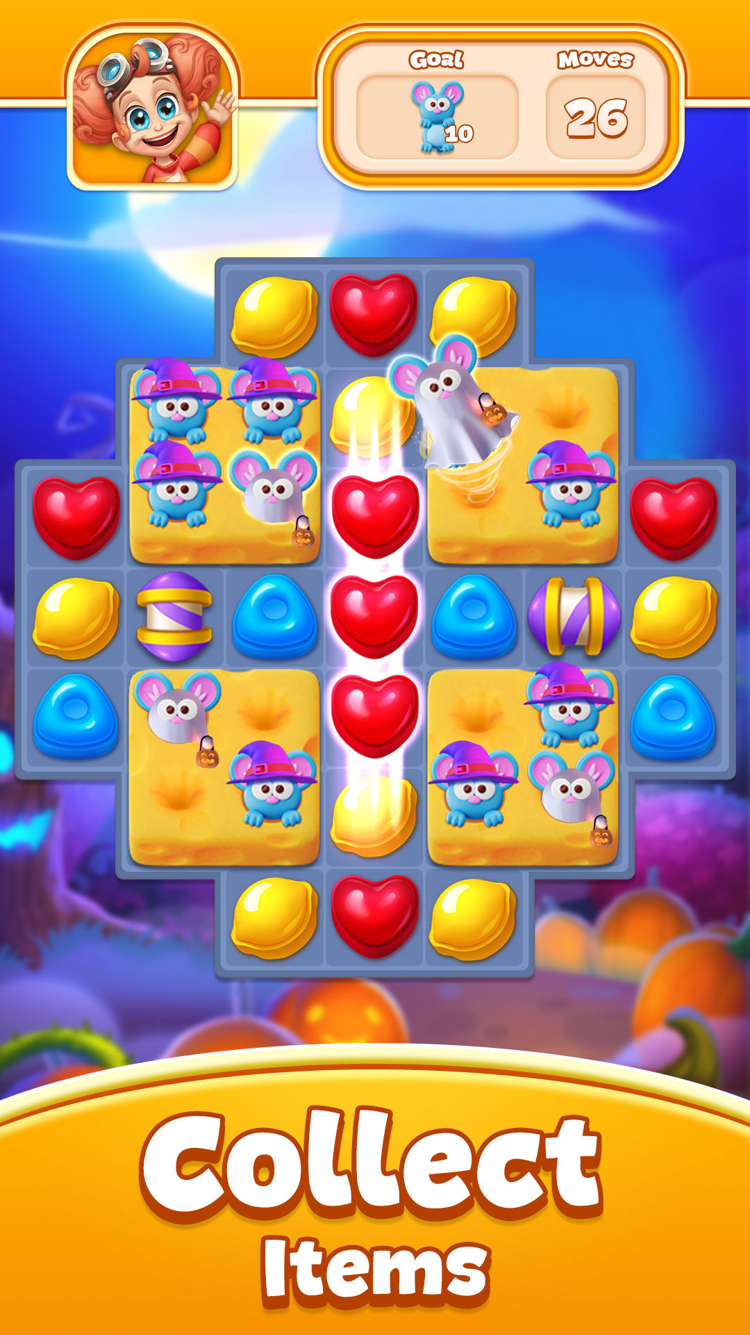 اسکرین شات 1 بازی Candy Pop Story : Match 3