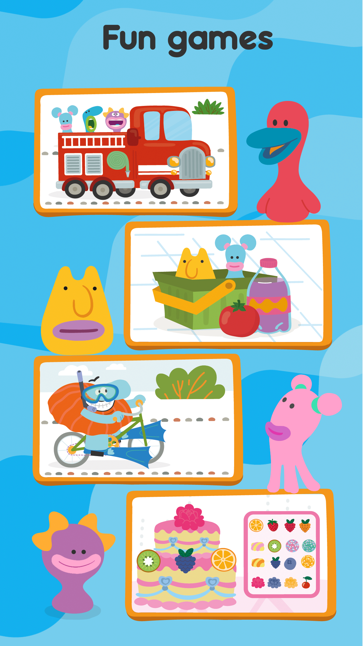 اسکرین شات 5 بازی Learning games for Kids. Bodo