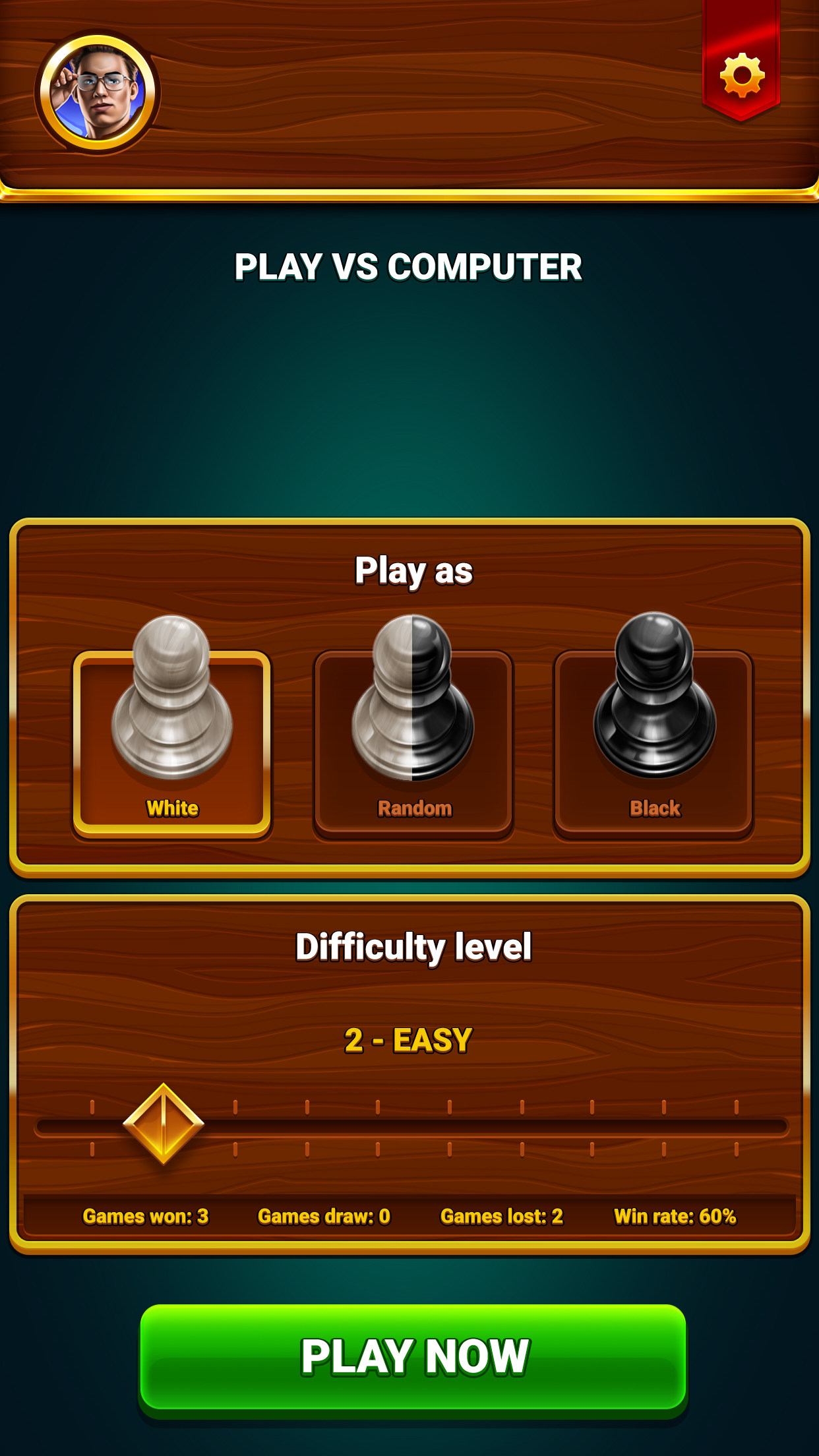 اسکرین شات 2 بازی Chess - Offline Board Game