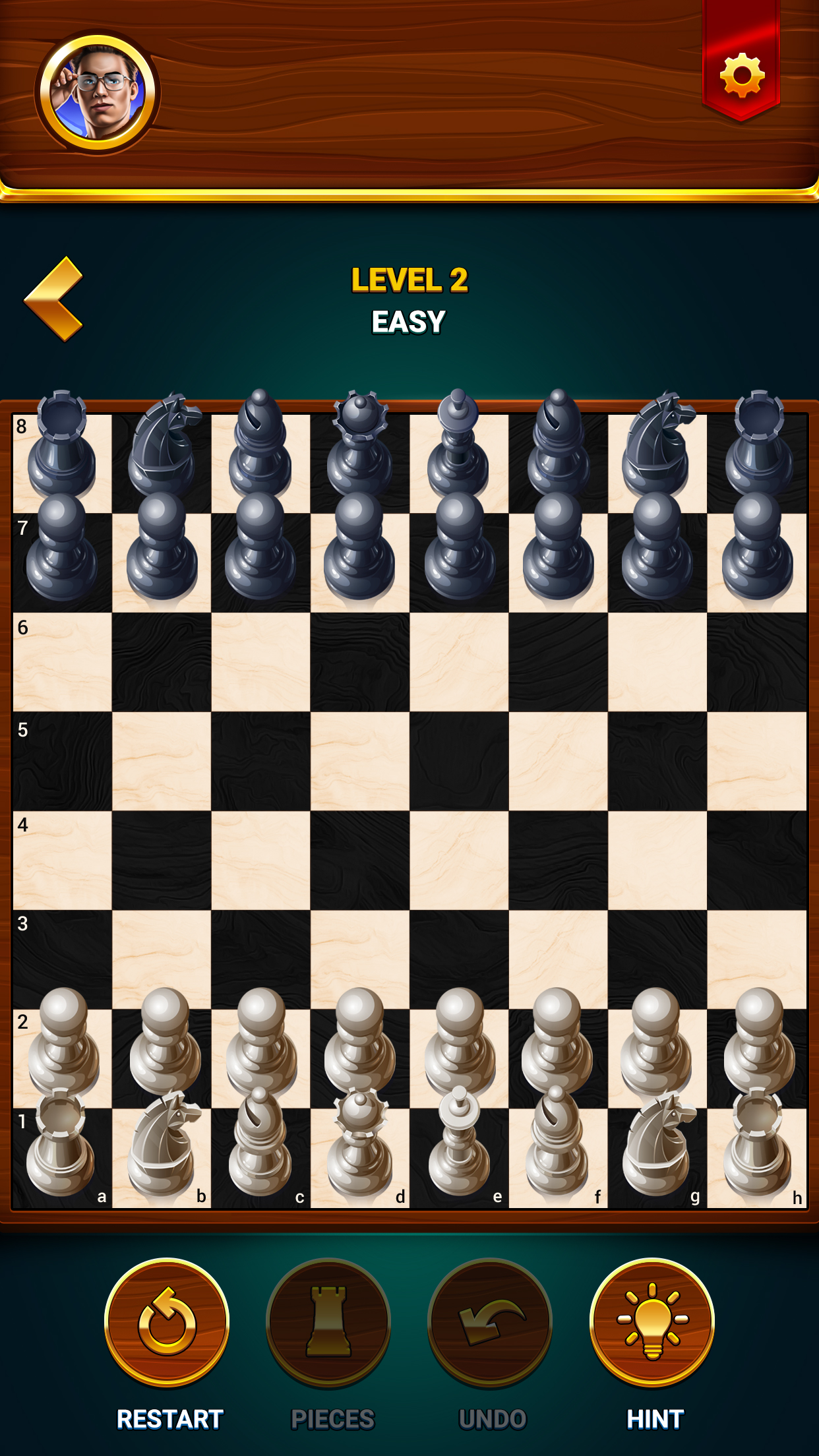 اسکرین شات 1 بازی Chess - Offline Board Game