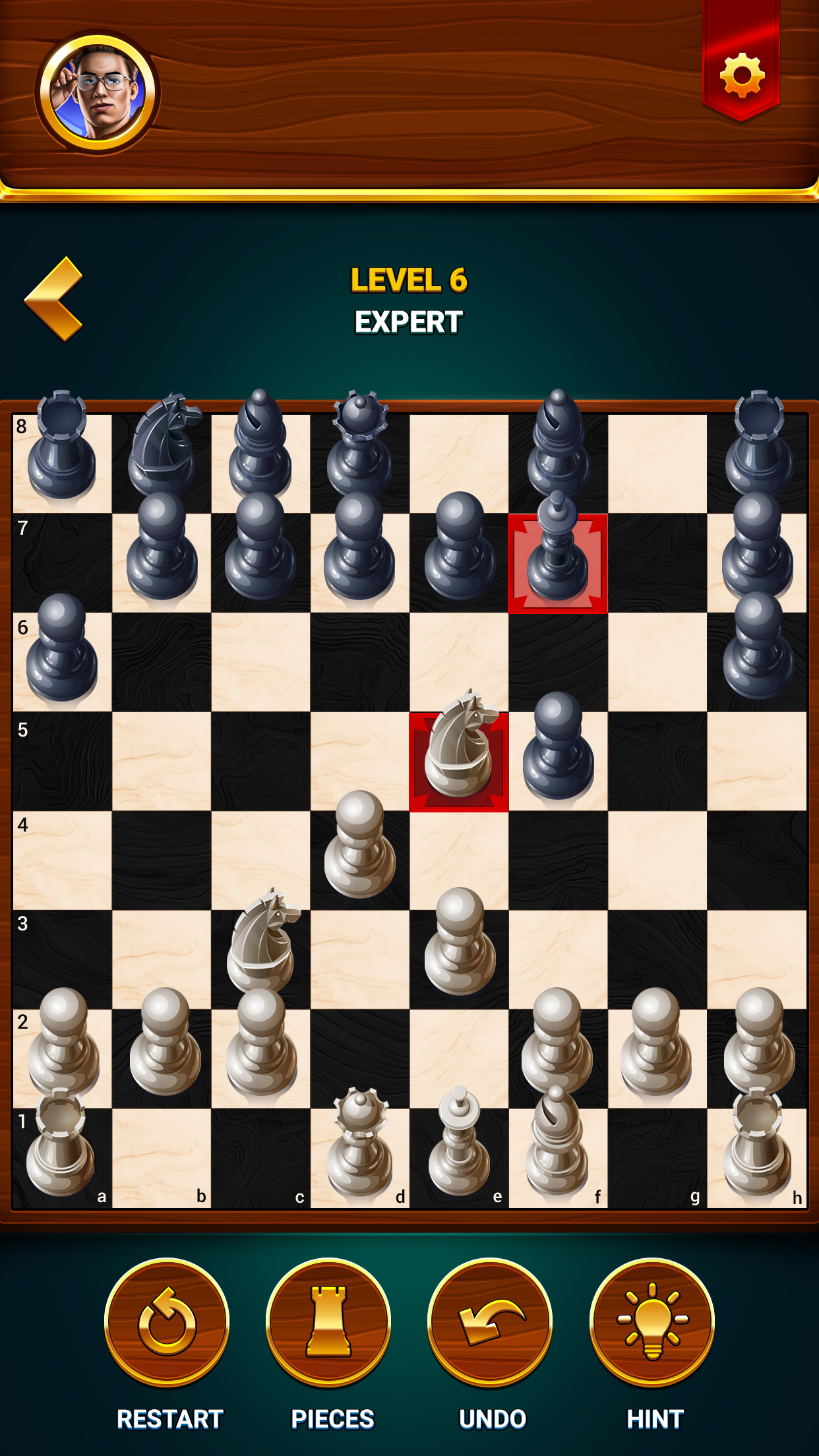 اسکرین شات 3 بازی Chess - Offline Board Game