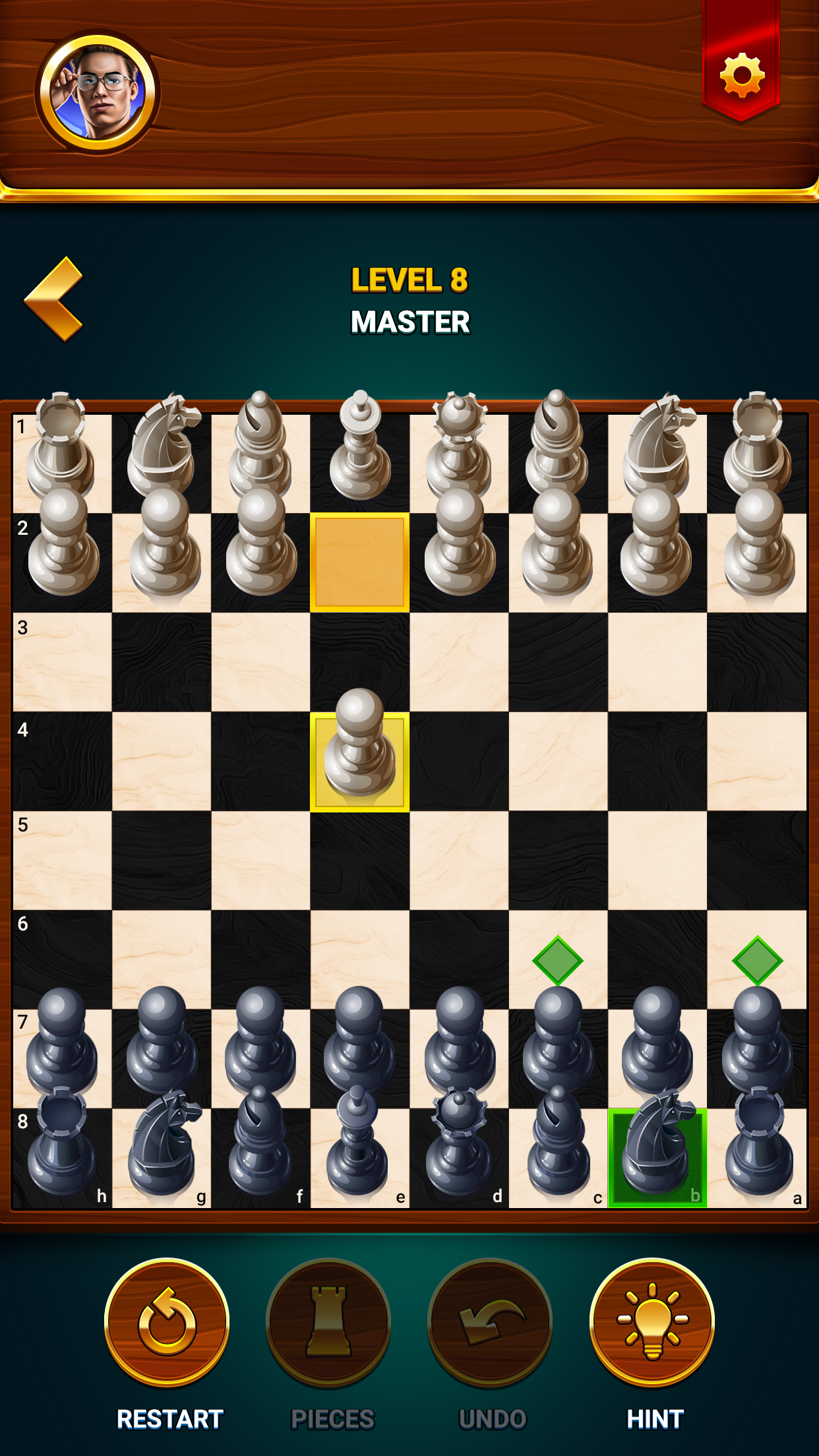 اسکرین شات 4 بازی Chess - Offline Board Game