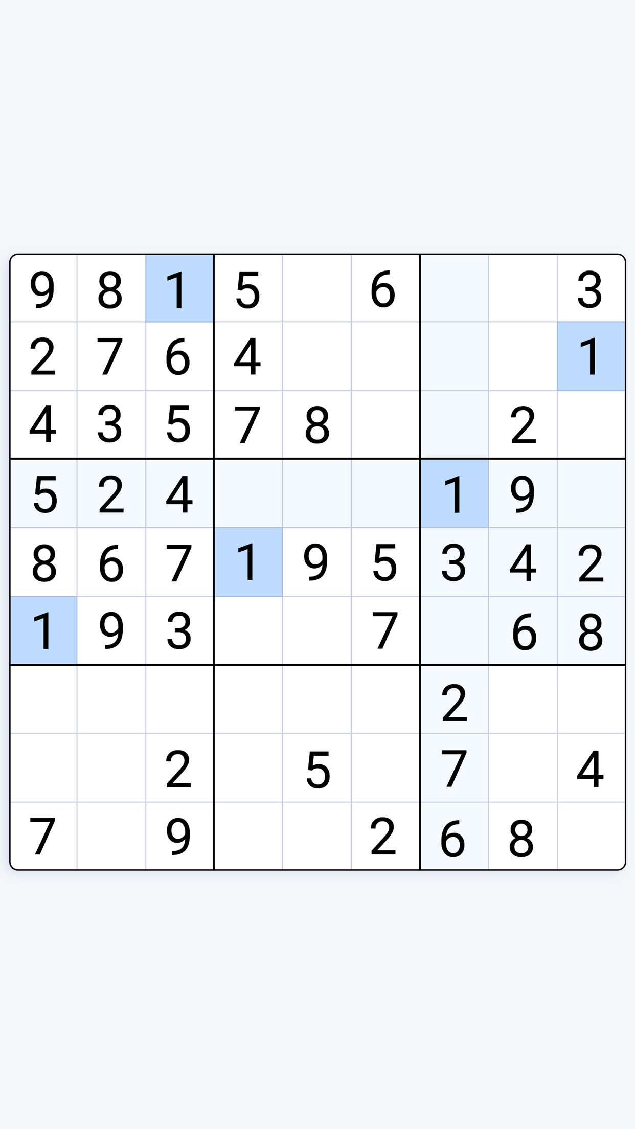 اسکرین شات 1 بازی Sudoku Game - Daily Puzzles