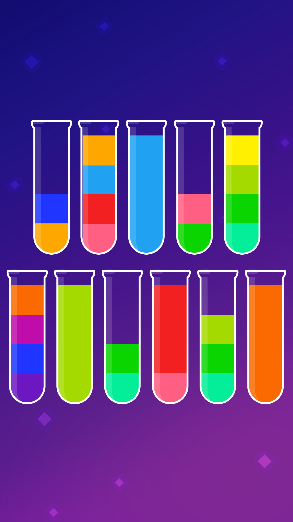 اسکرین شات 1 بازی Water Sort Club - Puzzle Game