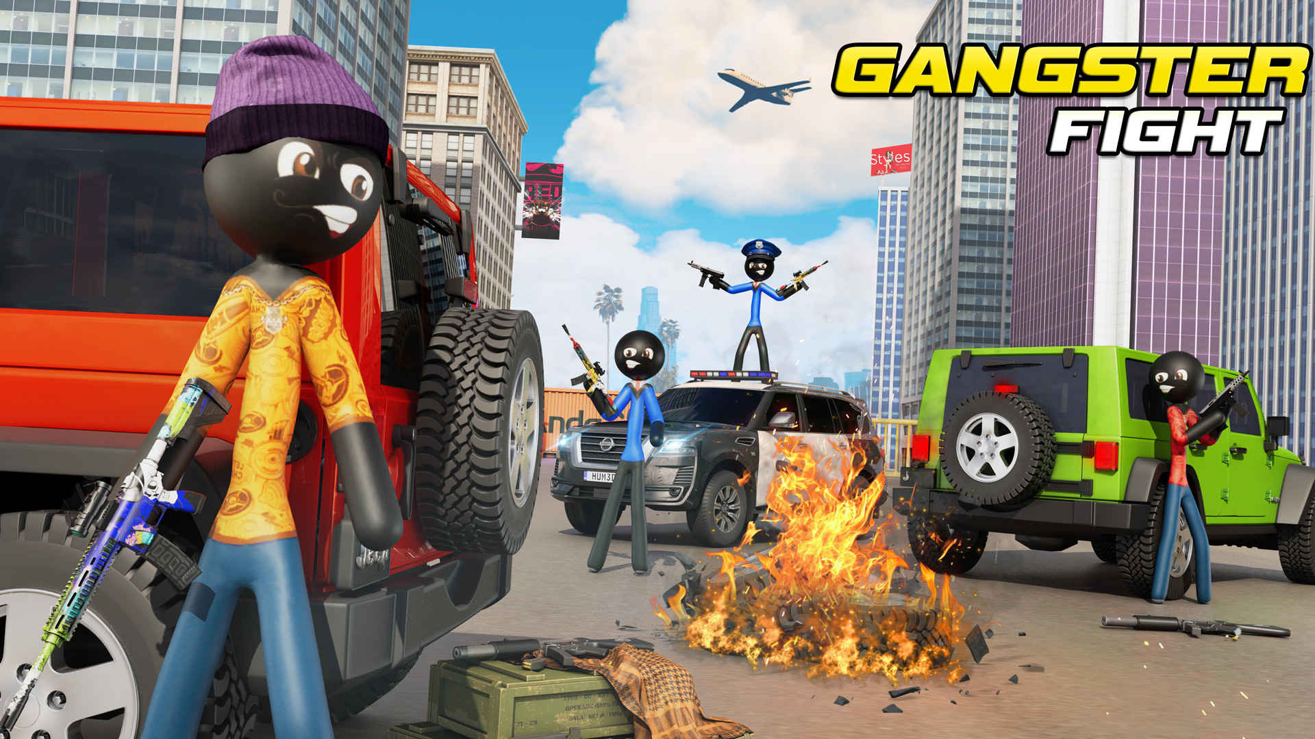 اسکرین شات 5 بازی Merge Rope Hero : Vice Town