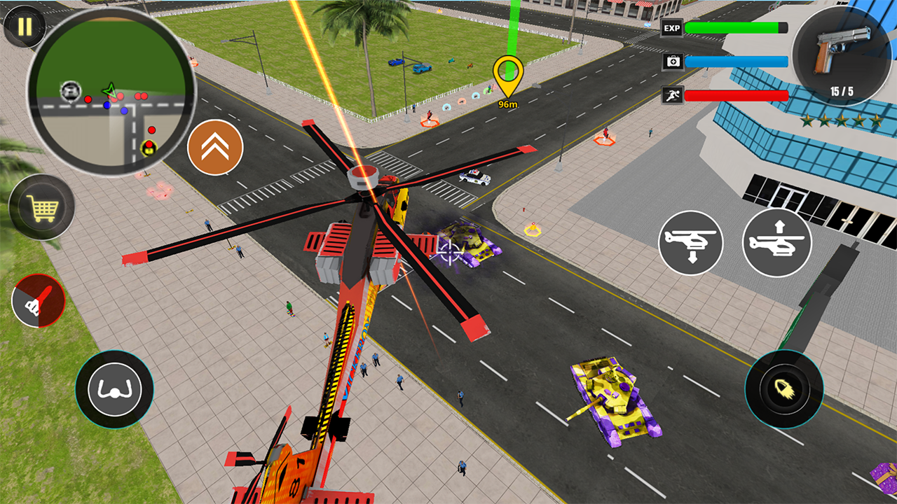 اسکرین شات 4 بازی Gangster Fight City Mafia Game