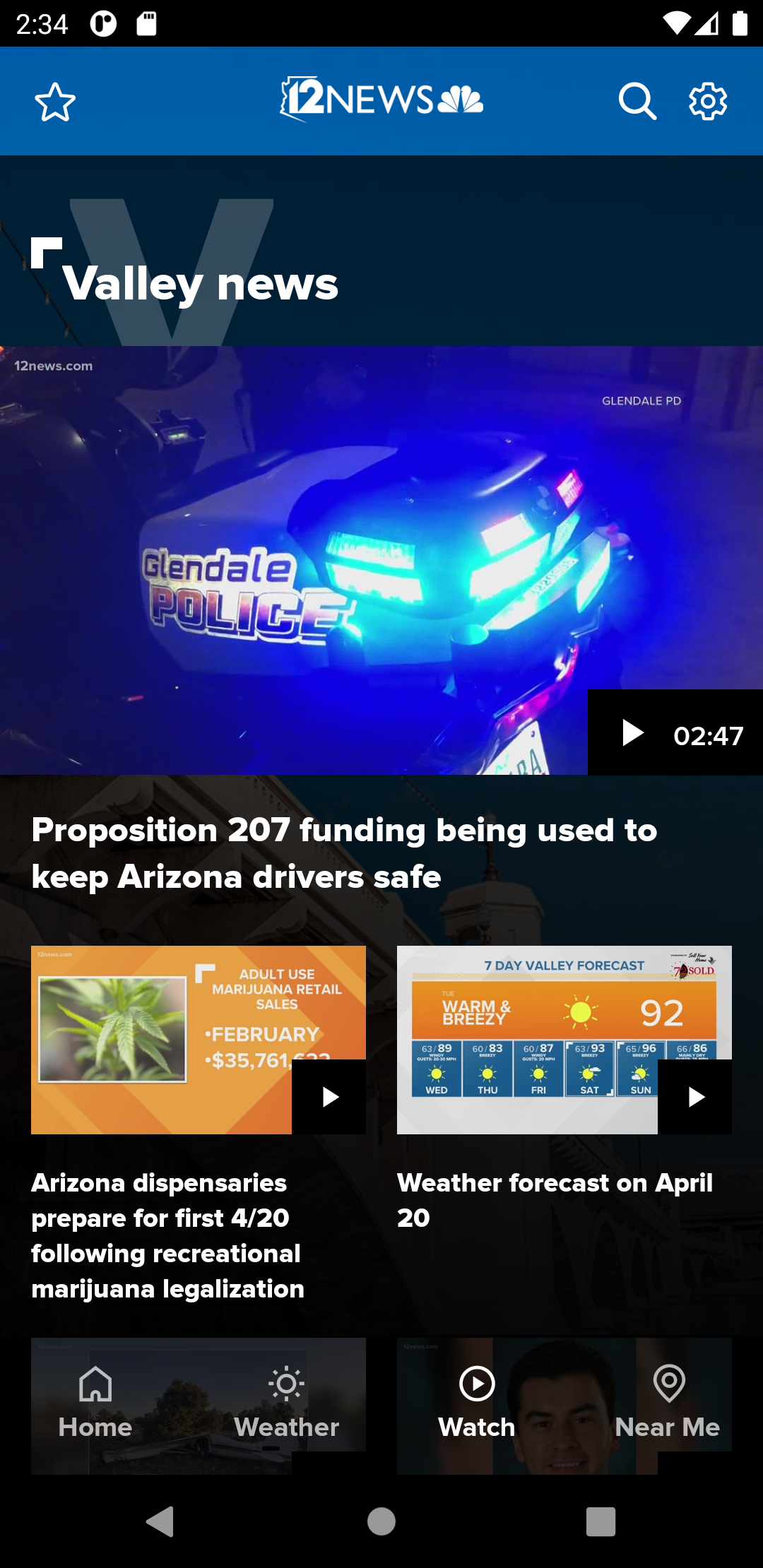 اسکرین شات 3 برنامه 12 News KPNX Arizona