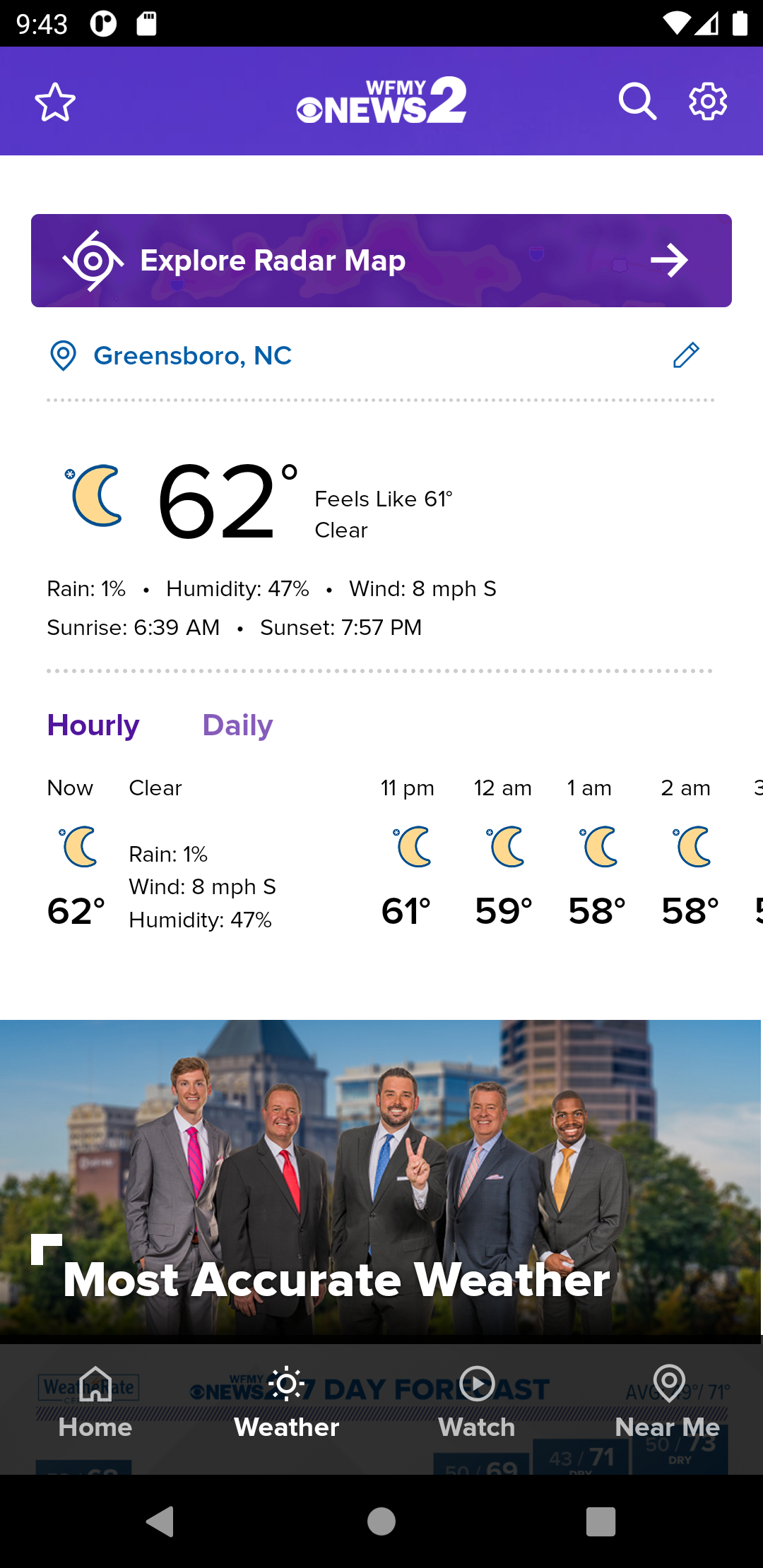 اسکرین شات 2 برنامه Greensboro News from WFMY