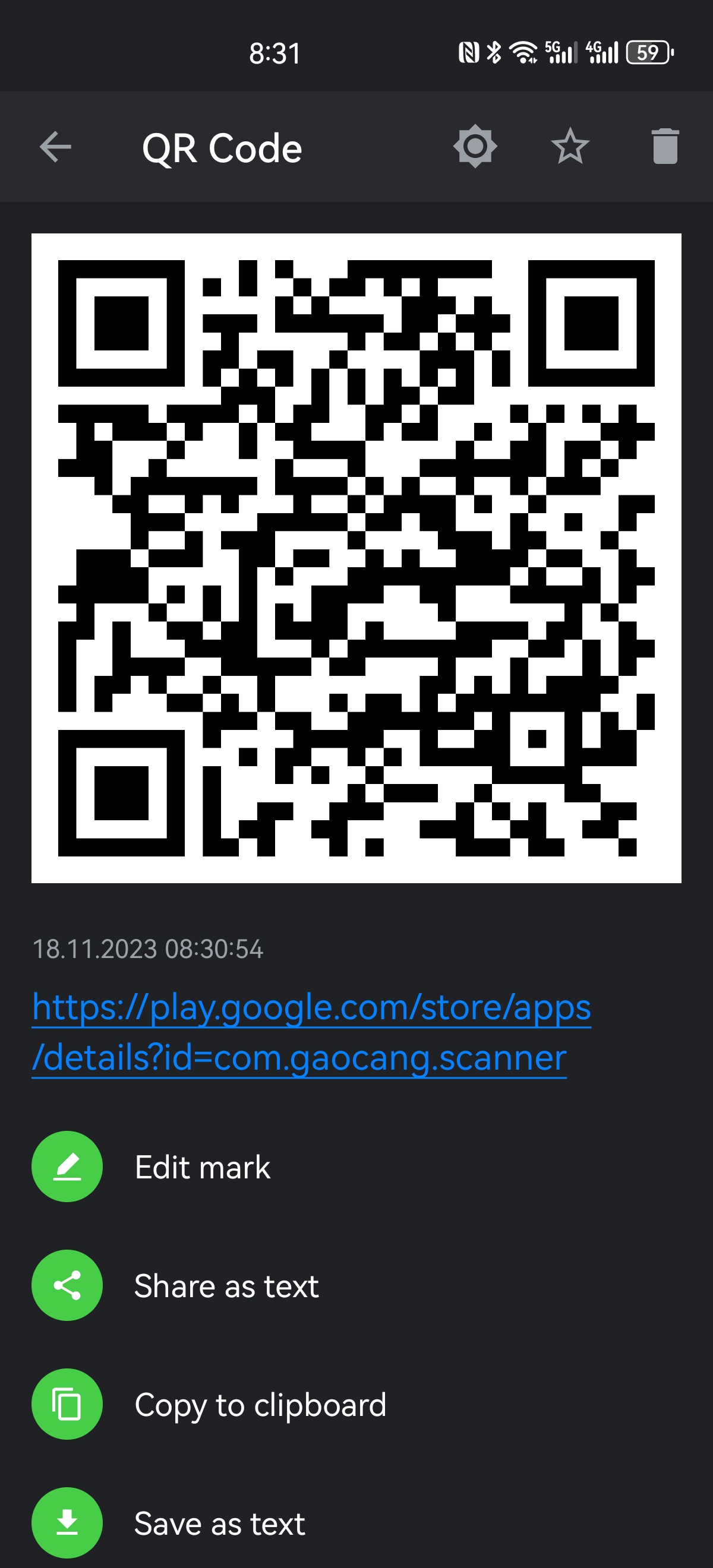 اسکرین شات 3 برنامه Super CodeReader