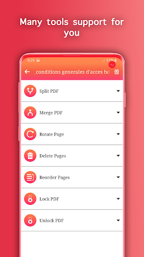 اسکرین شات 7 برنامه PDF Reader - PDF File viewer & Ebook Reader