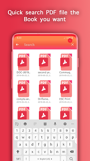 اسکرین شات 2 برنامه PDF Reader - PDF File viewer & Ebook Reader
