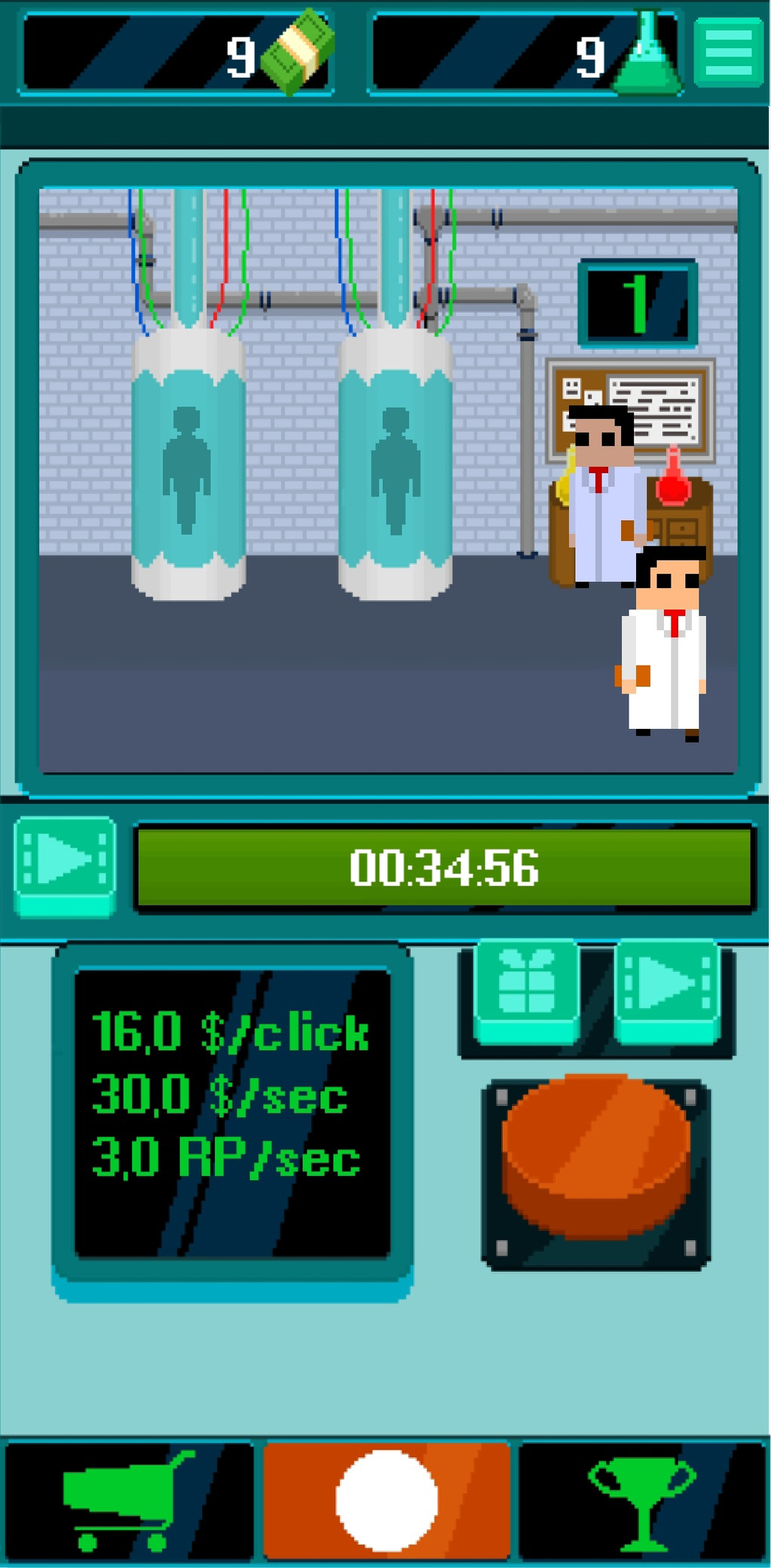 اسکرین شات 4 بازی SCP Laboratory Idle: Secret