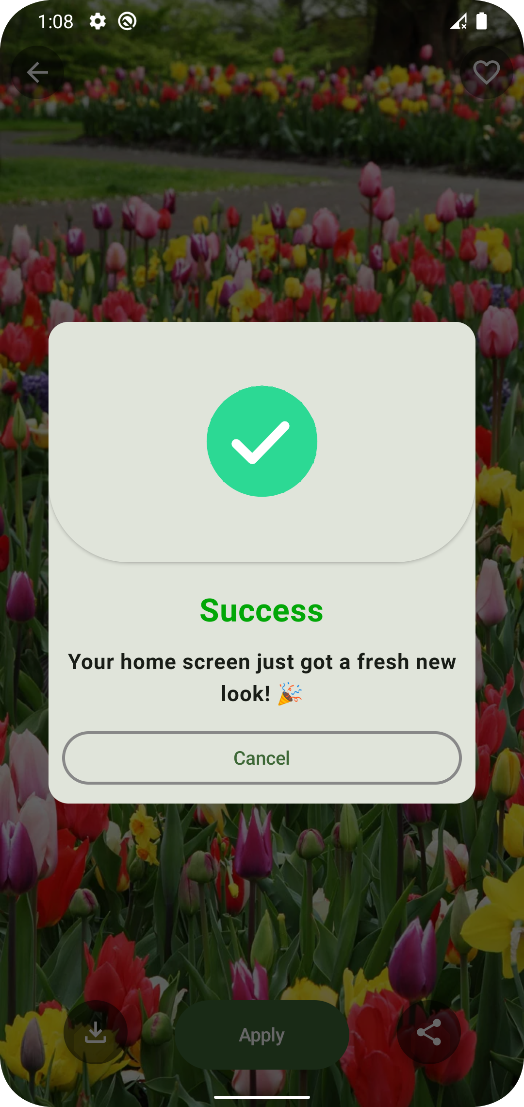 اسکرین شات 5 برنامه Garden Wallpapers 4k