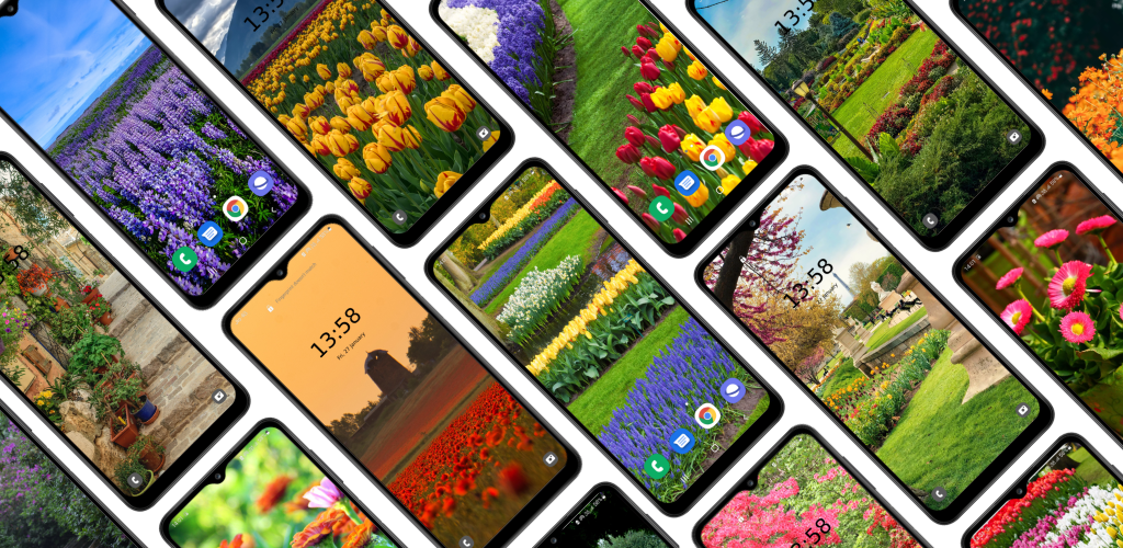 اسکرین شات 1 برنامه Garden Wallpapers 4k