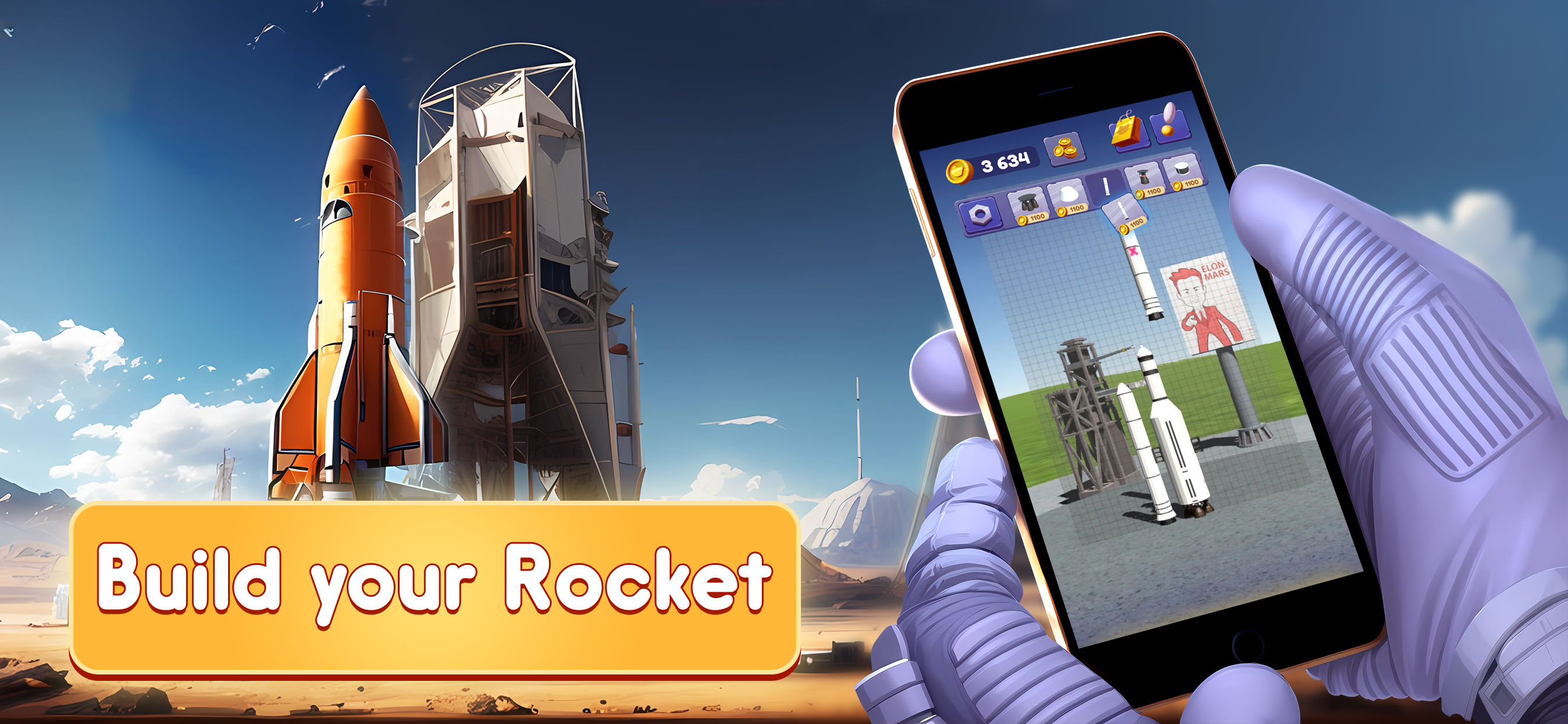 اسکرین شات 1 بازی ElonMars Spaceflight Simulator