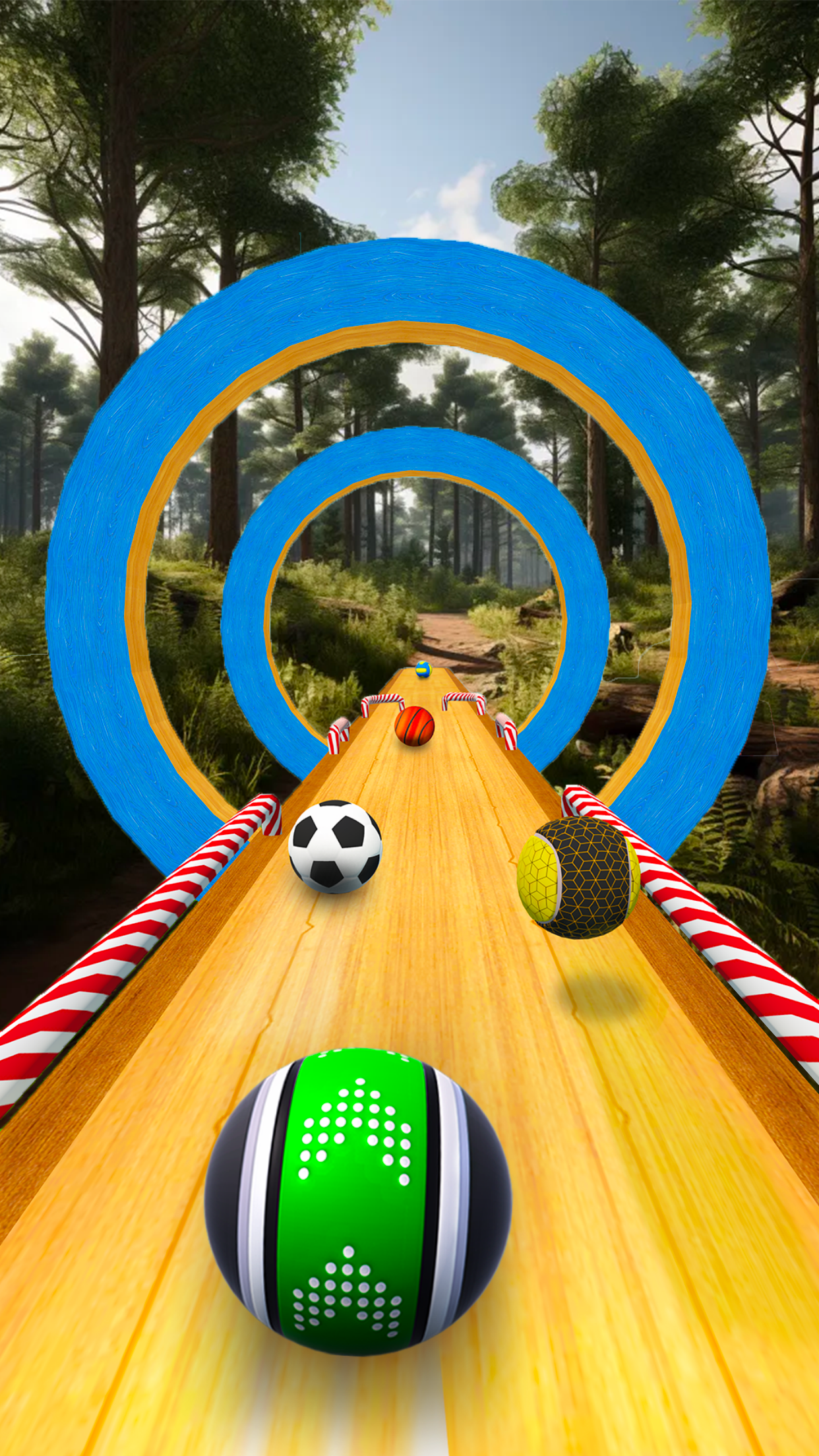 اسکرین شات 1 بازی Fast Ball Jump - Going Ball 3d
