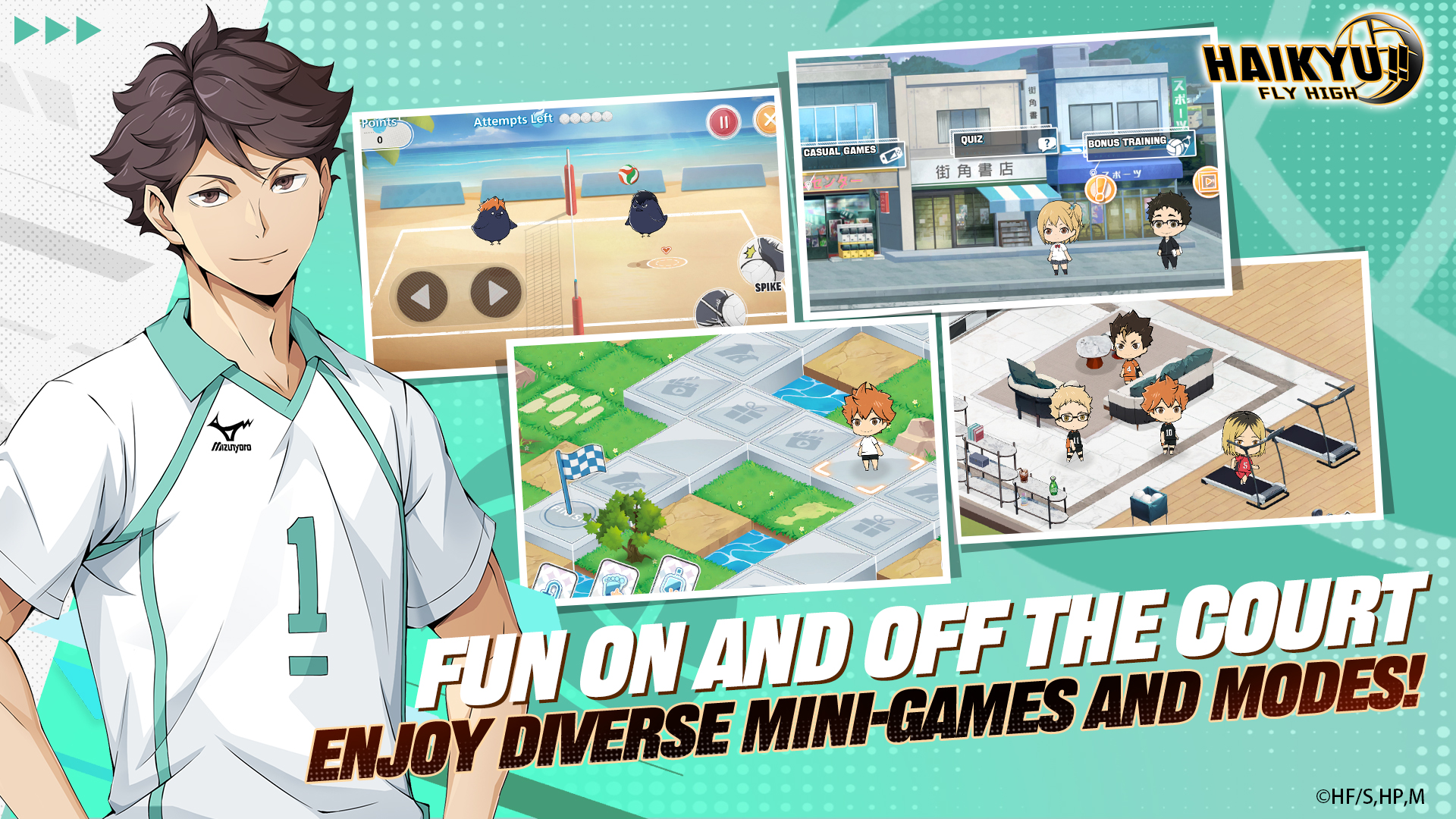 اسکرین شات 5 بازی HAIKYU!! FLY HIGH