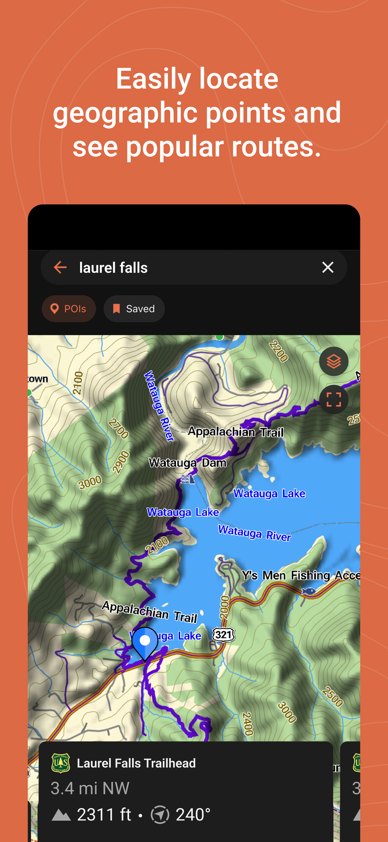 اسکرین شات 2 برنامه Garmin Explore™