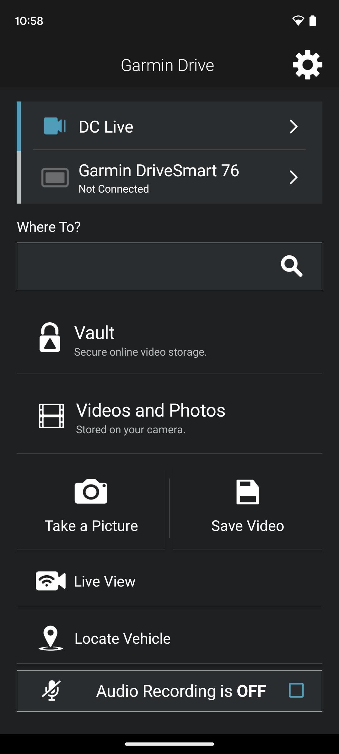 اسکرین شات 1 برنامه Garmin Drive™