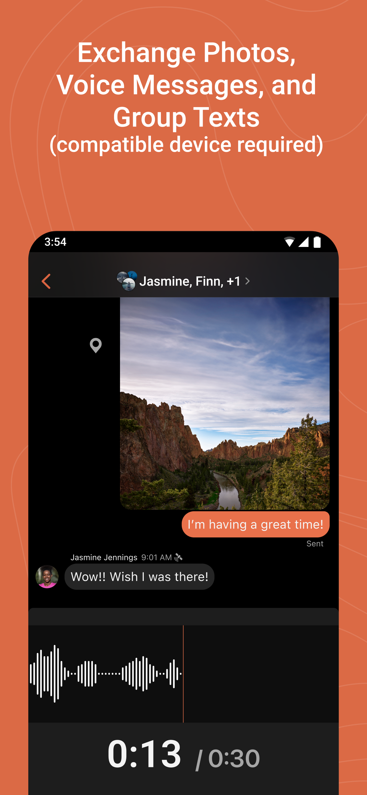 اسکرین شات 2 برنامه Garmin Messenger™