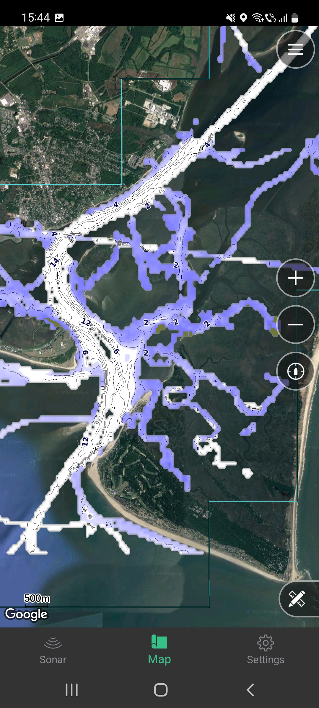 اسکرین شات 5 برنامه Garmin STRIKER™ Cast