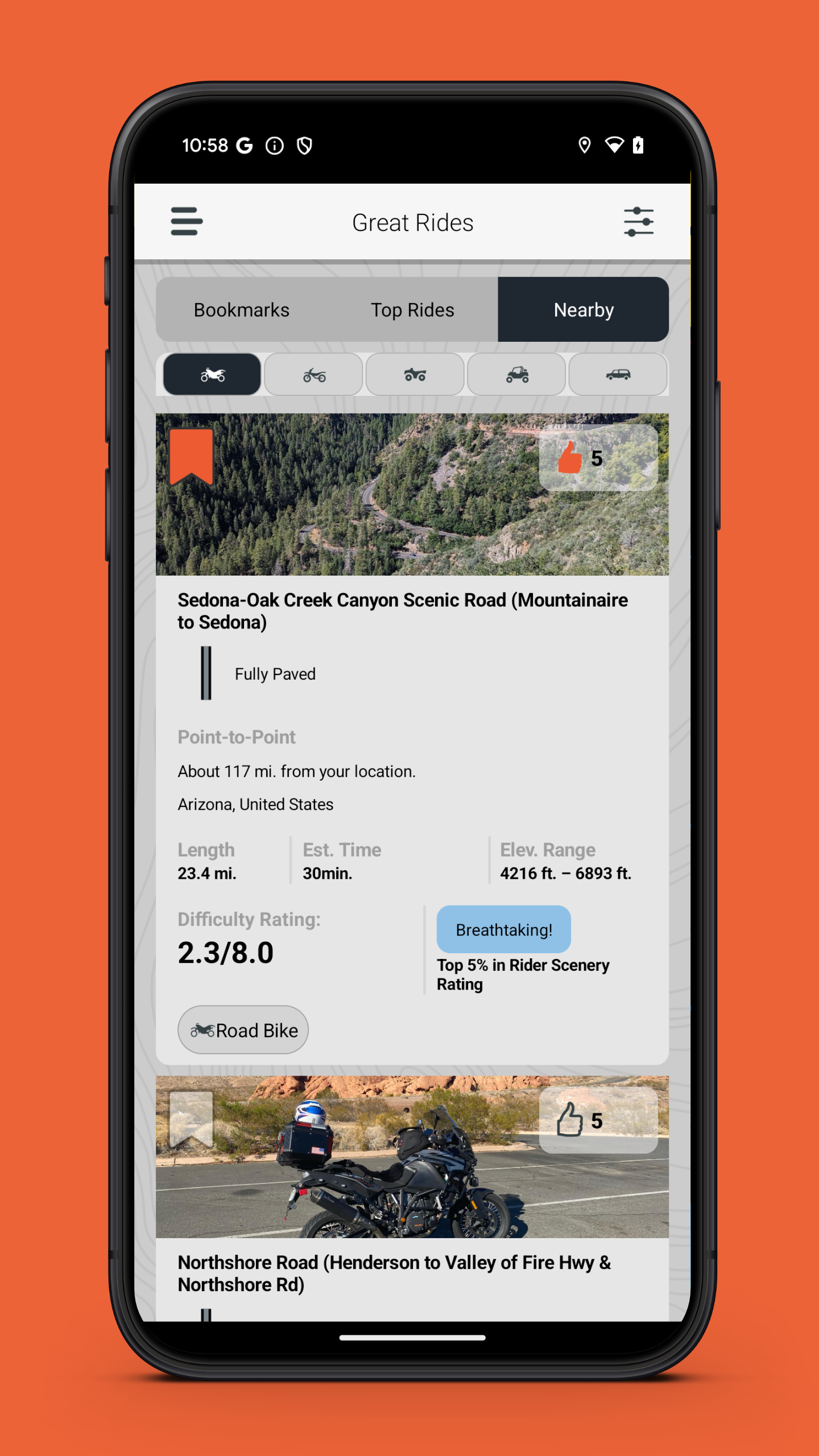 اسکرین شات 1 برنامه Tread®