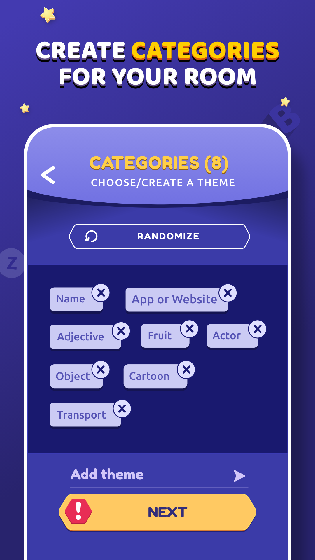 اسکرین شات 4 بازی StopotS - The Categories Game