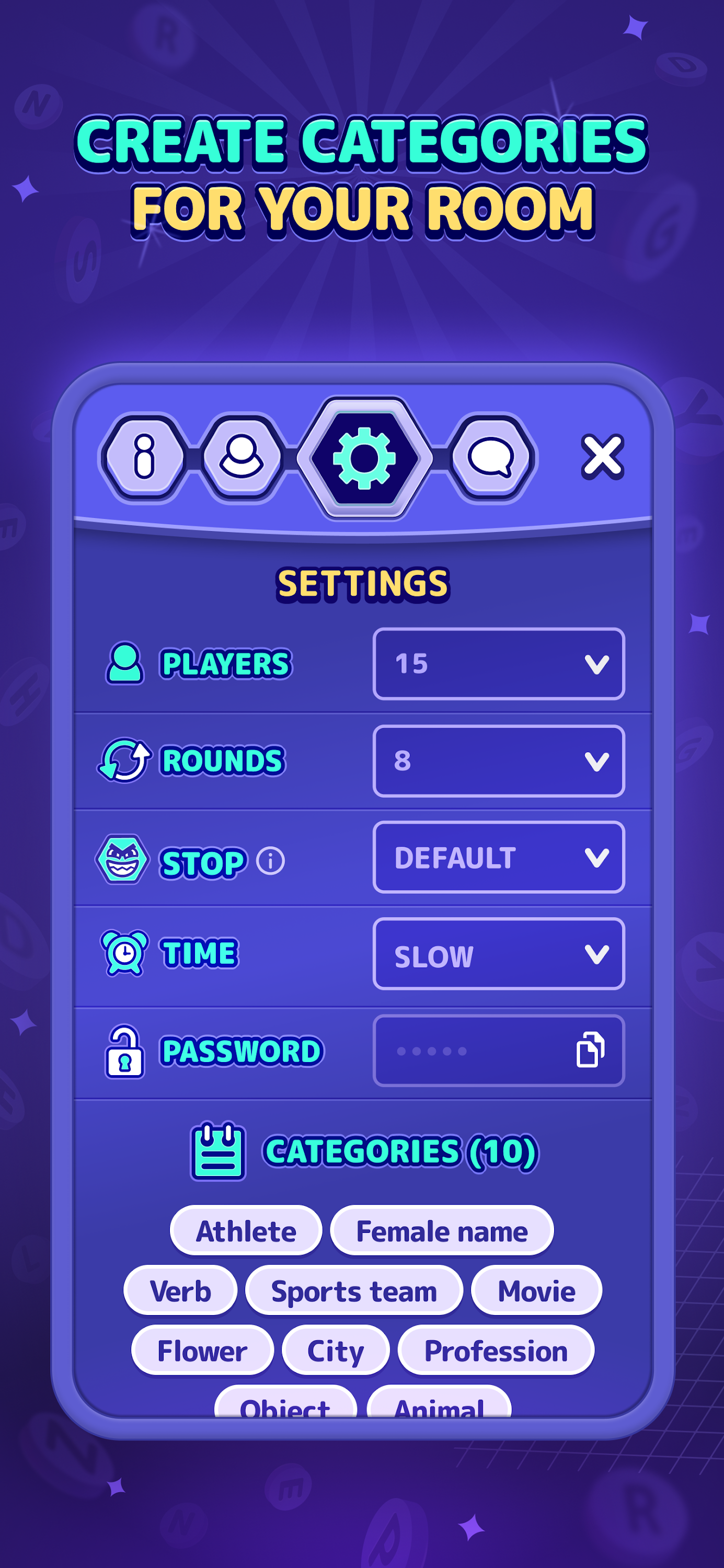 اسکرین شات 2 بازی StopotS - The Categories Game