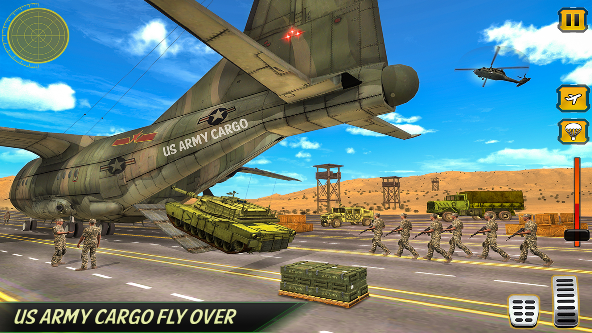 اسکرین شات 2 برنامه Army Vehicle Transport Plane