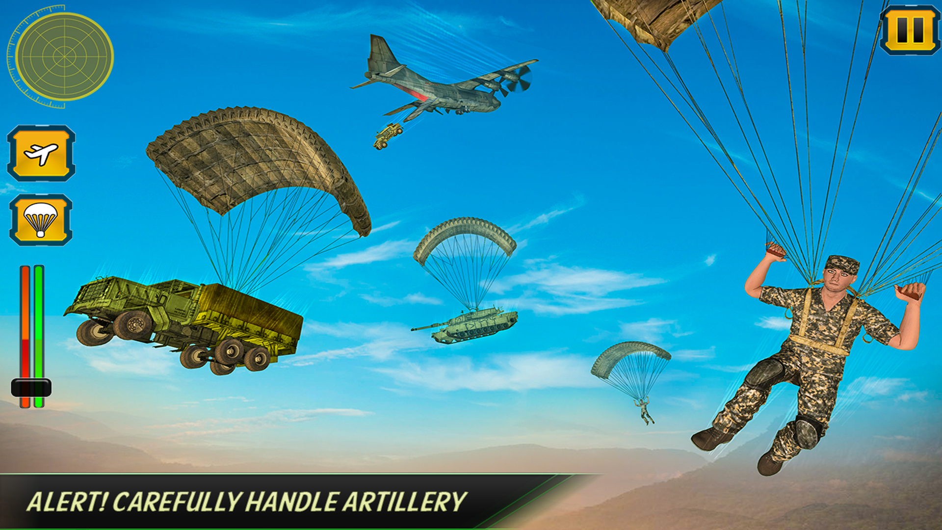 اسکرین شات 3 برنامه Army Vehicle Transport Plane