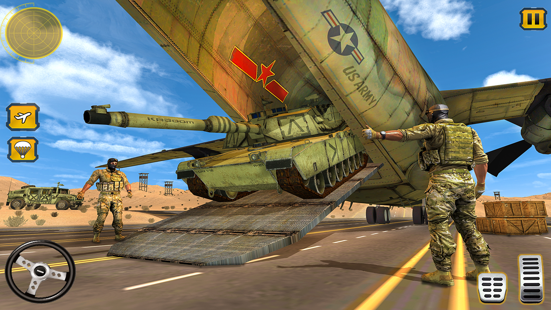 اسکرین شات 6 برنامه Army Vehicle Transport Plane
