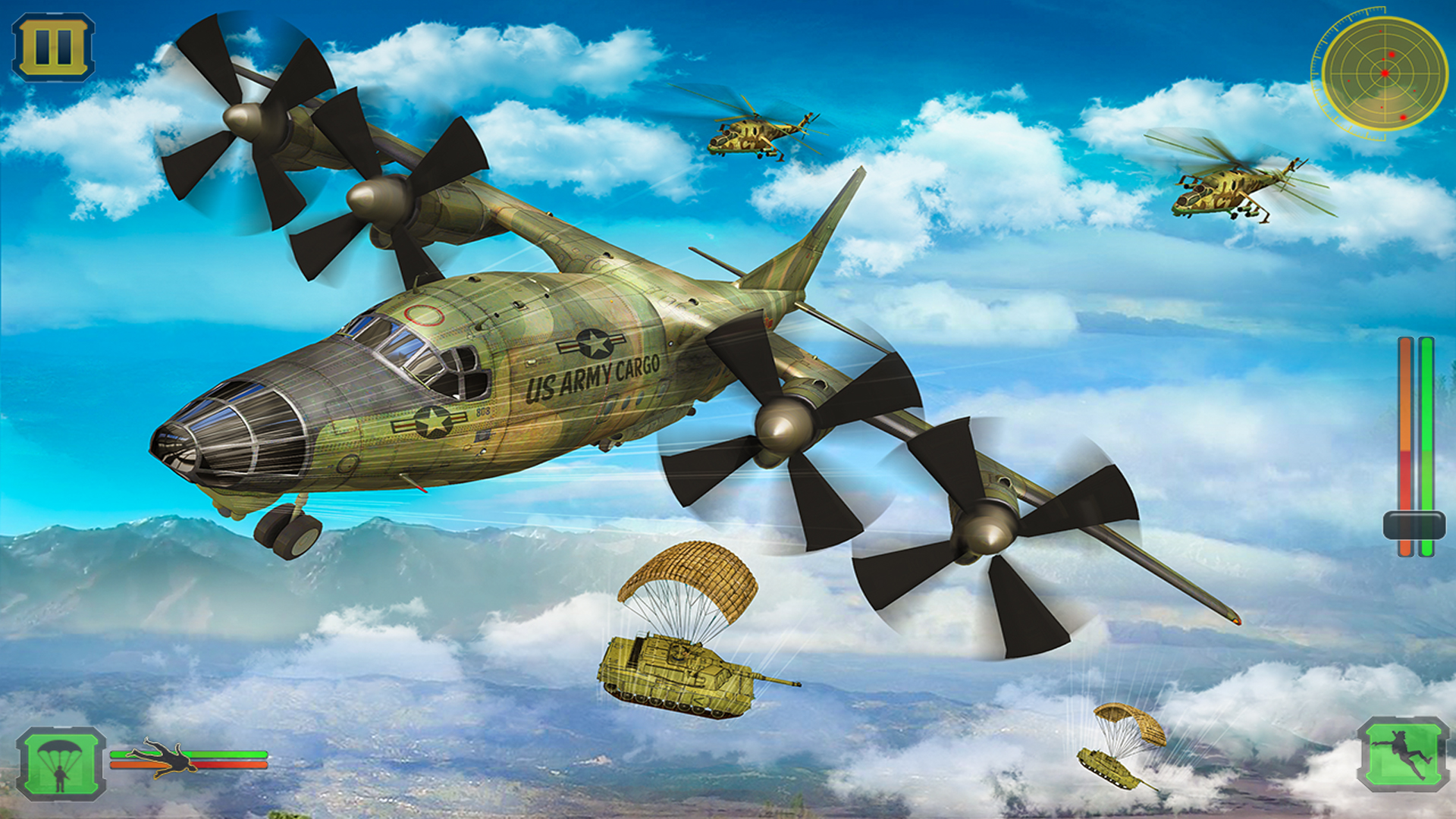 اسکرین شات 5 برنامه Army Vehicle Transport Plane