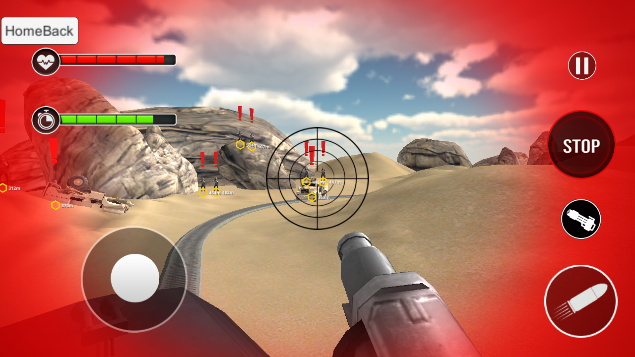 اسکرین شات 2 برنامه Army Train Driving Simulator