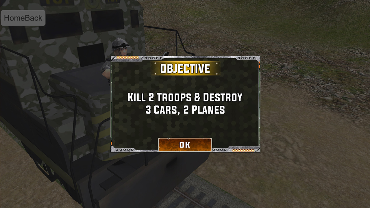 اسکرین شات 4 برنامه Army Train Driving Simulator