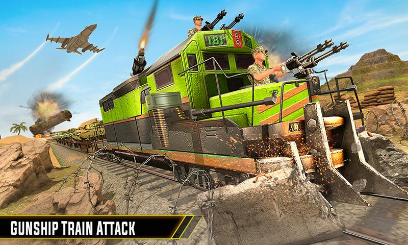 اسکرین شات 4 برنامه Army Train Driving Simulator