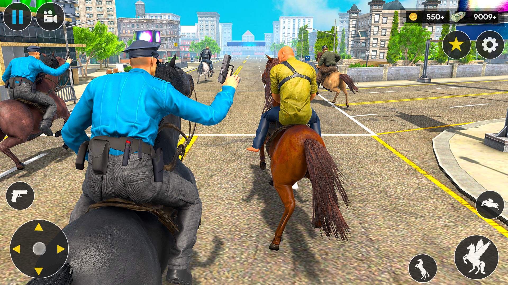 اسکرین شات 3 برنامه Wild Flying Horse Simulator