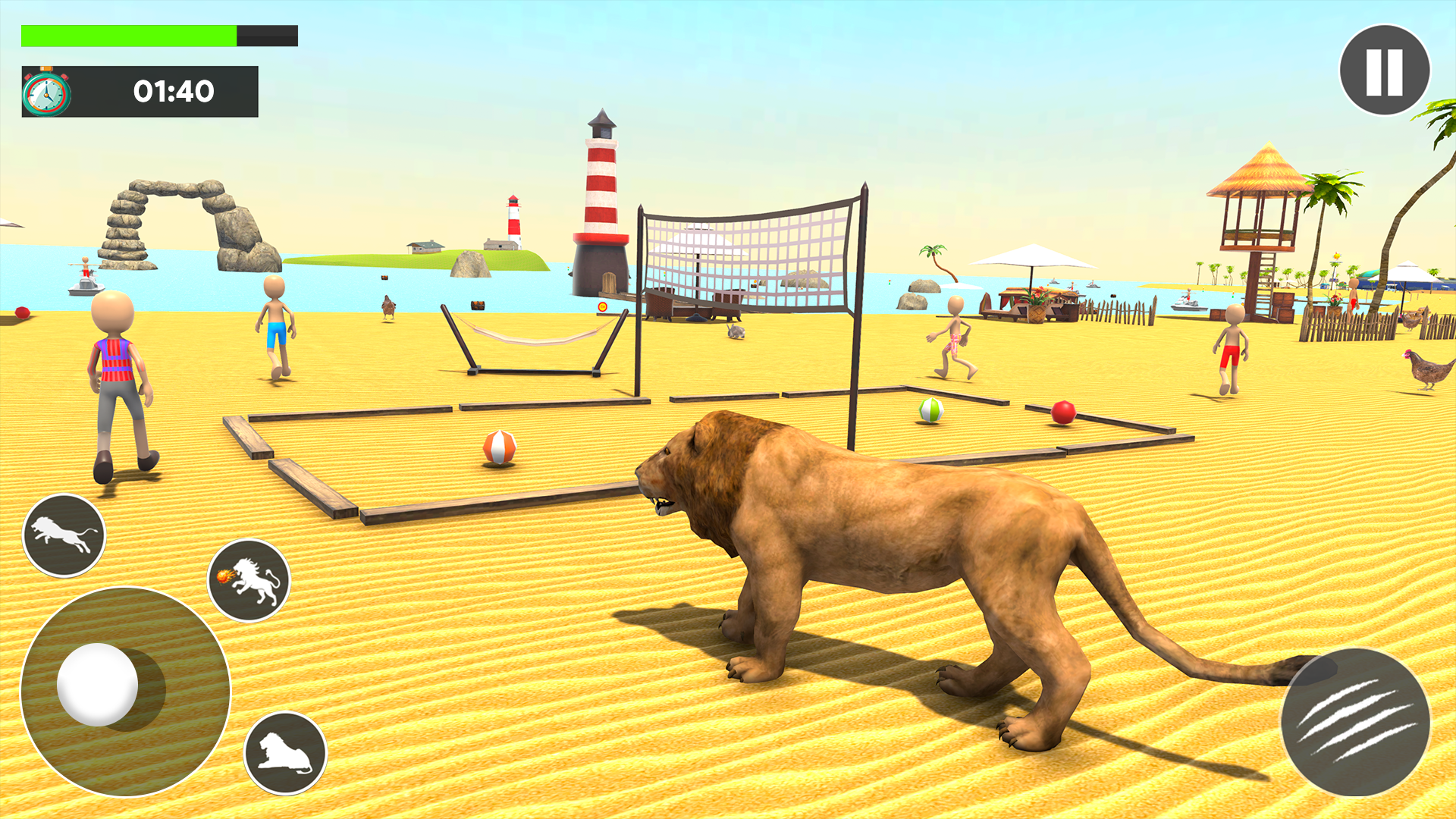 اسکرین شات 6 بازی Lion Hunting Simulator Game