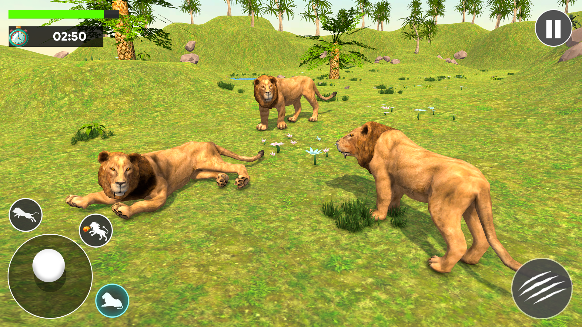 اسکرین شات 4 بازی Lion Hunting Simulator Game