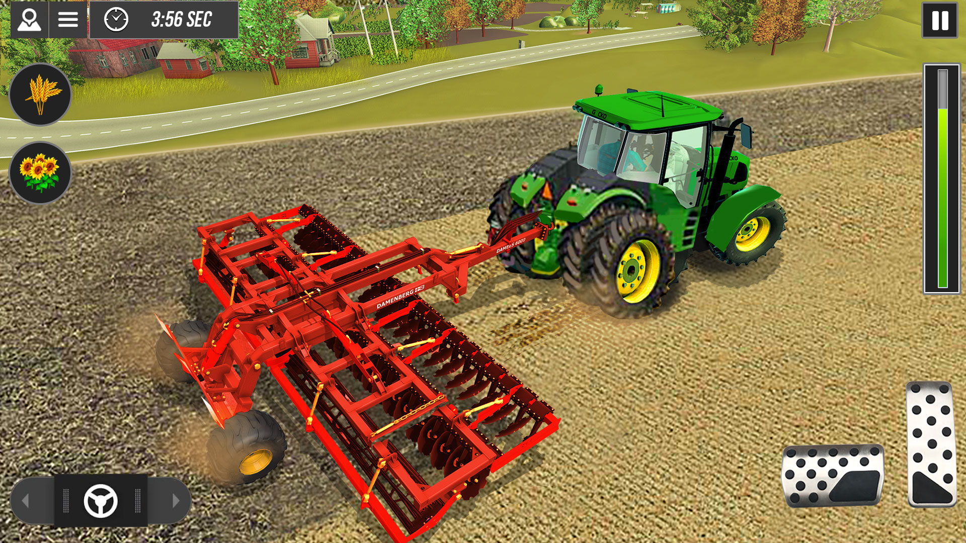 اسکرین شات 7 برنامه Farming Games: Tractor Driving