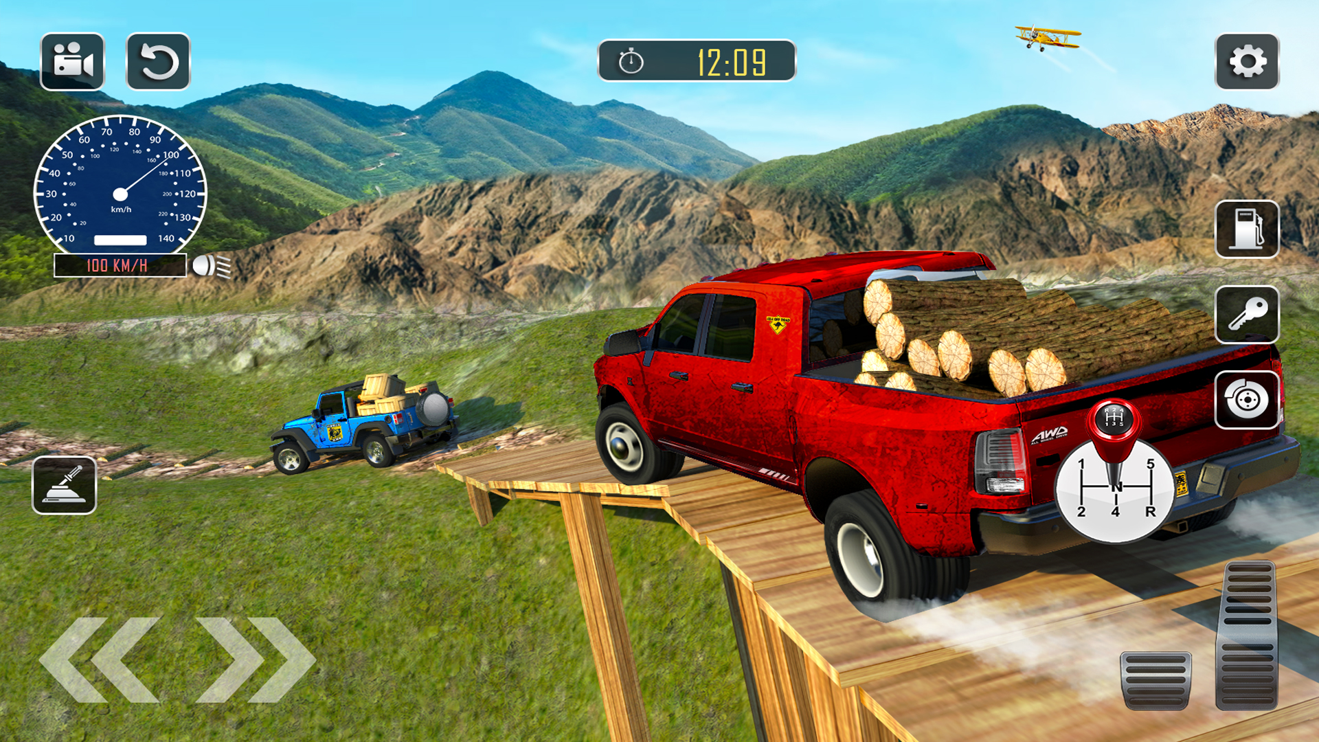 اسکرین شات 4 برنامه Extreme Cargo SUV Driving Game