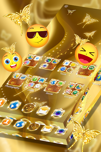 اسکرین شات برنامه Golden Launcher 4