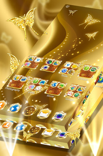 اسکرین شات برنامه Golden Launcher 1