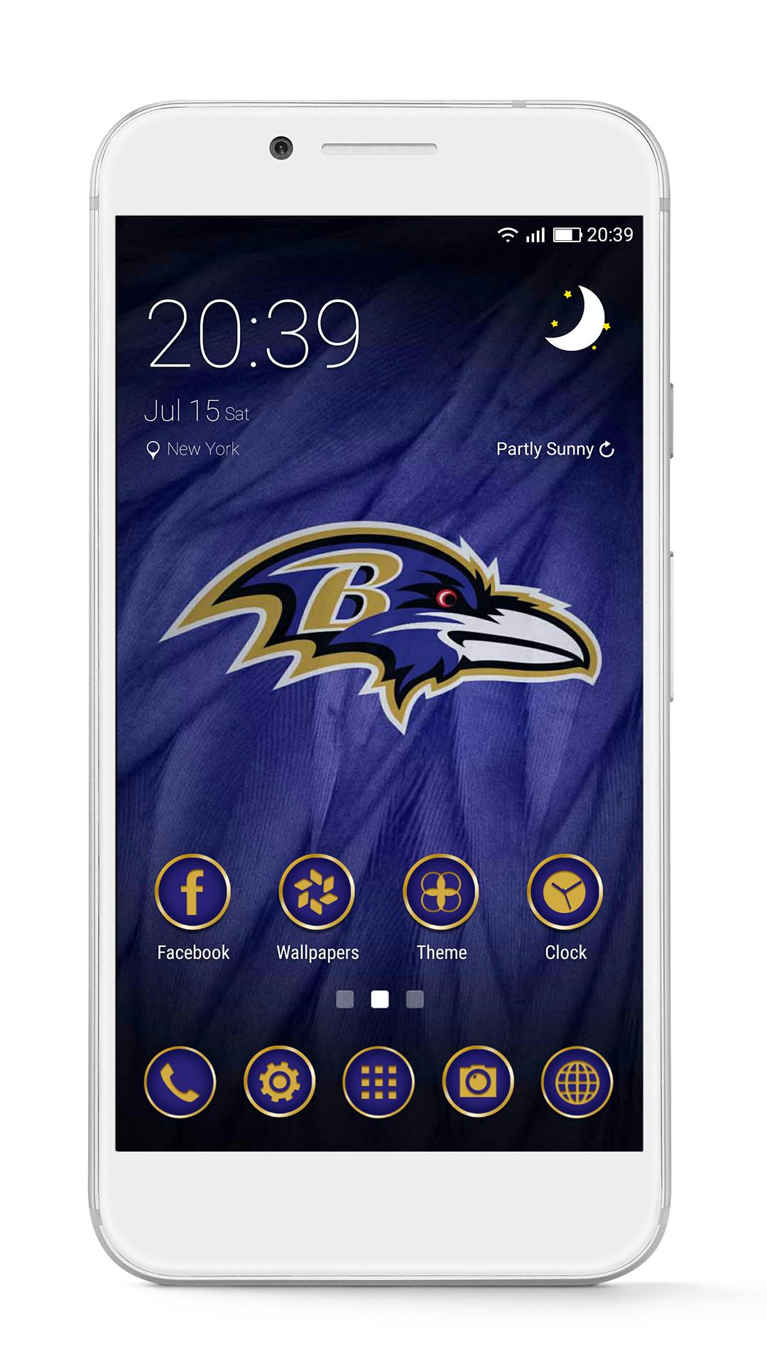 اسکرین شات 2 برنامه GO Launcher -Themes&Wallpapers